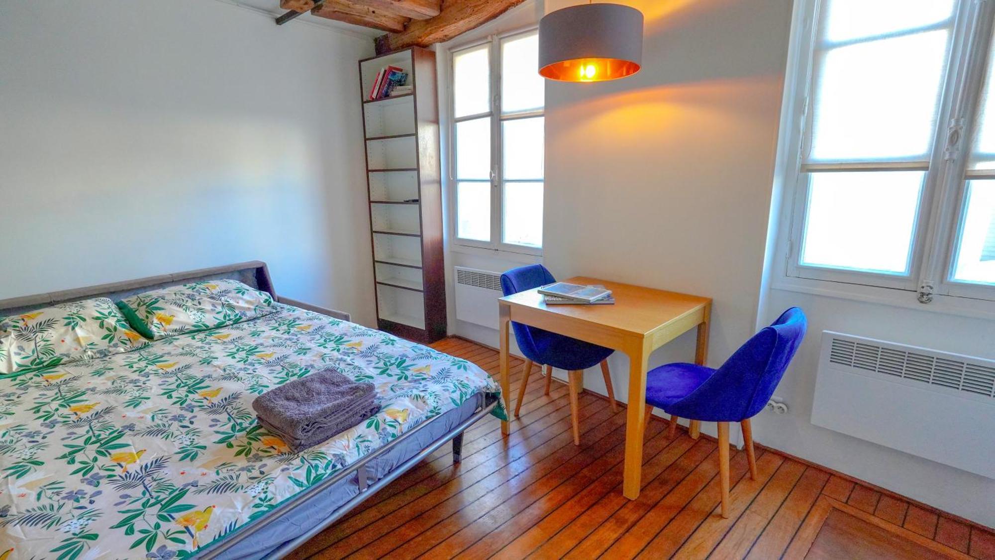 Romantic Studio At Quartier Latin Париж Екстериор снимка